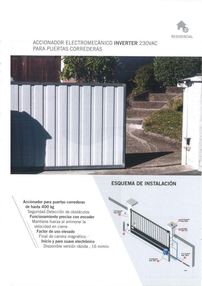 MOTORIZACION DE TODOS LOS MODELOS DE PUERTAS