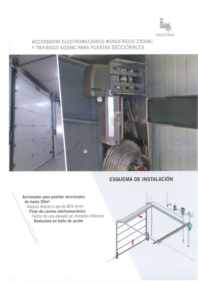 MOTORIZACION DE TODOS LOS MODELOS DE PUERTAS