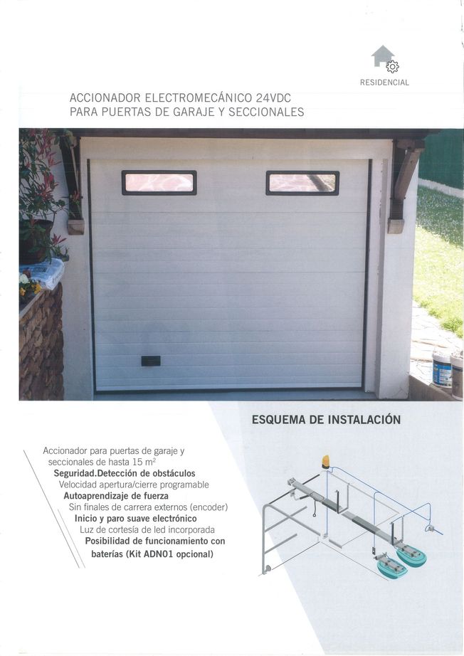 MOTORIZACION DE TODOS LOS MODELOS DE PUERTAS