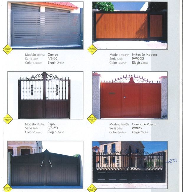 P. correderas y batientes Aluminio soldado sin mantenimiento